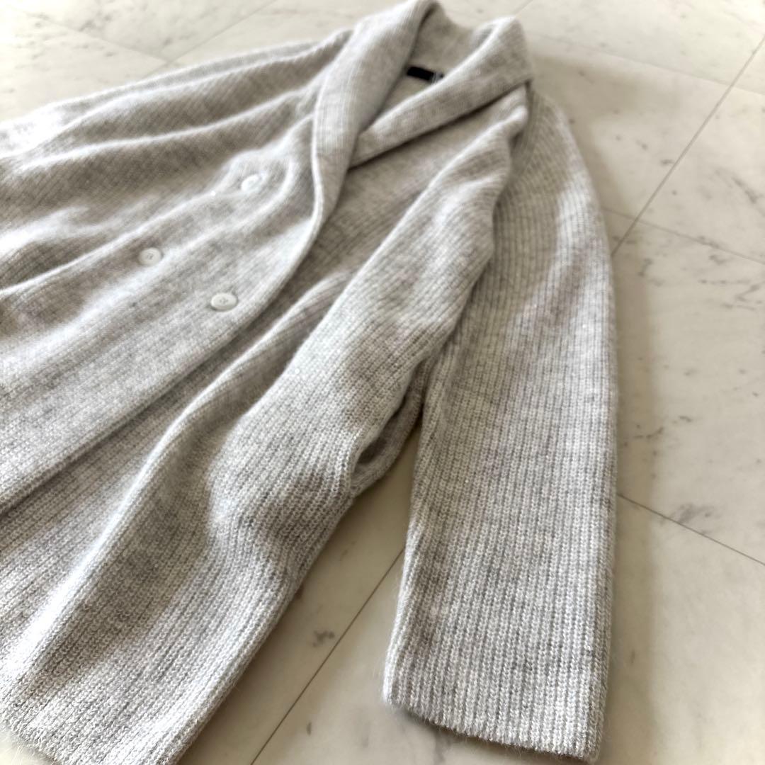 新品未使用 ダーマコレクション アルパカ混 ニットガウン 3L 大きいサイズ