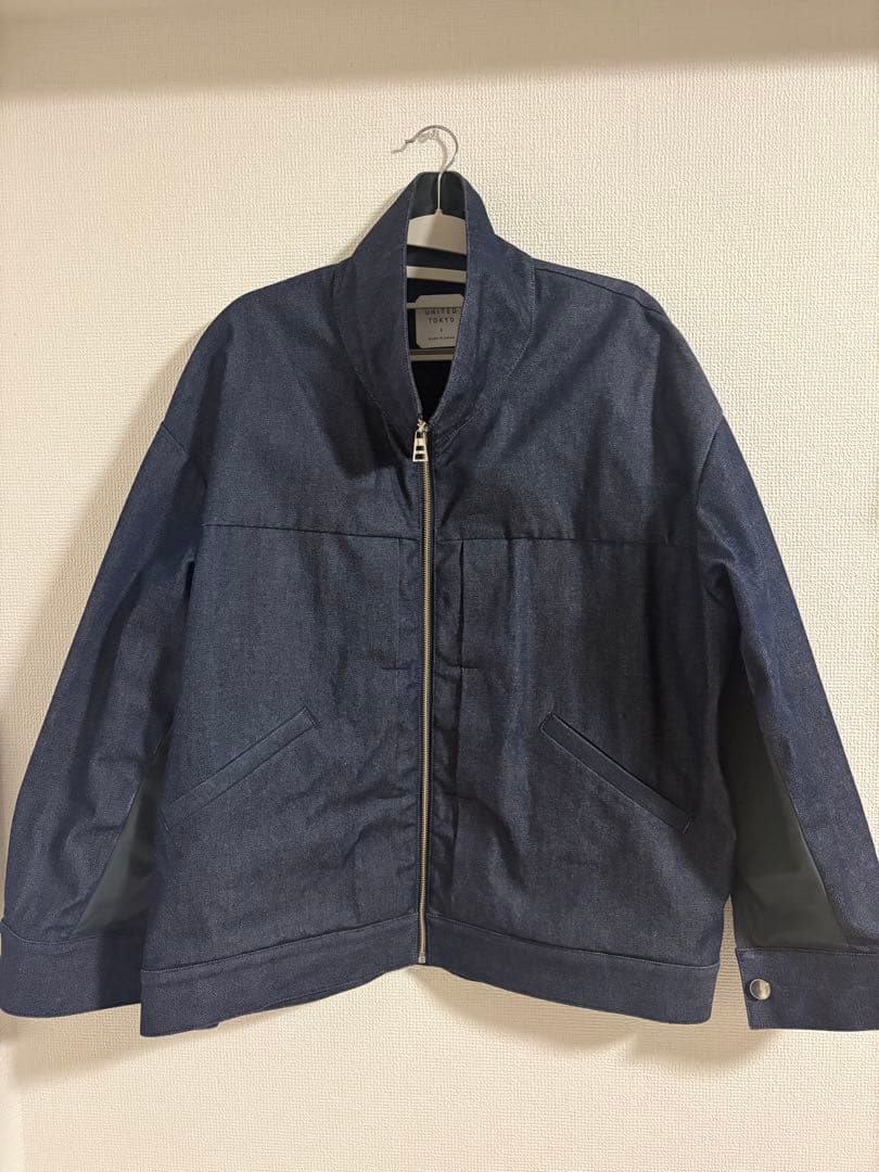 【極美品】UNITED TOKYO 異素材切替デニムジャケット M（2サイズ）