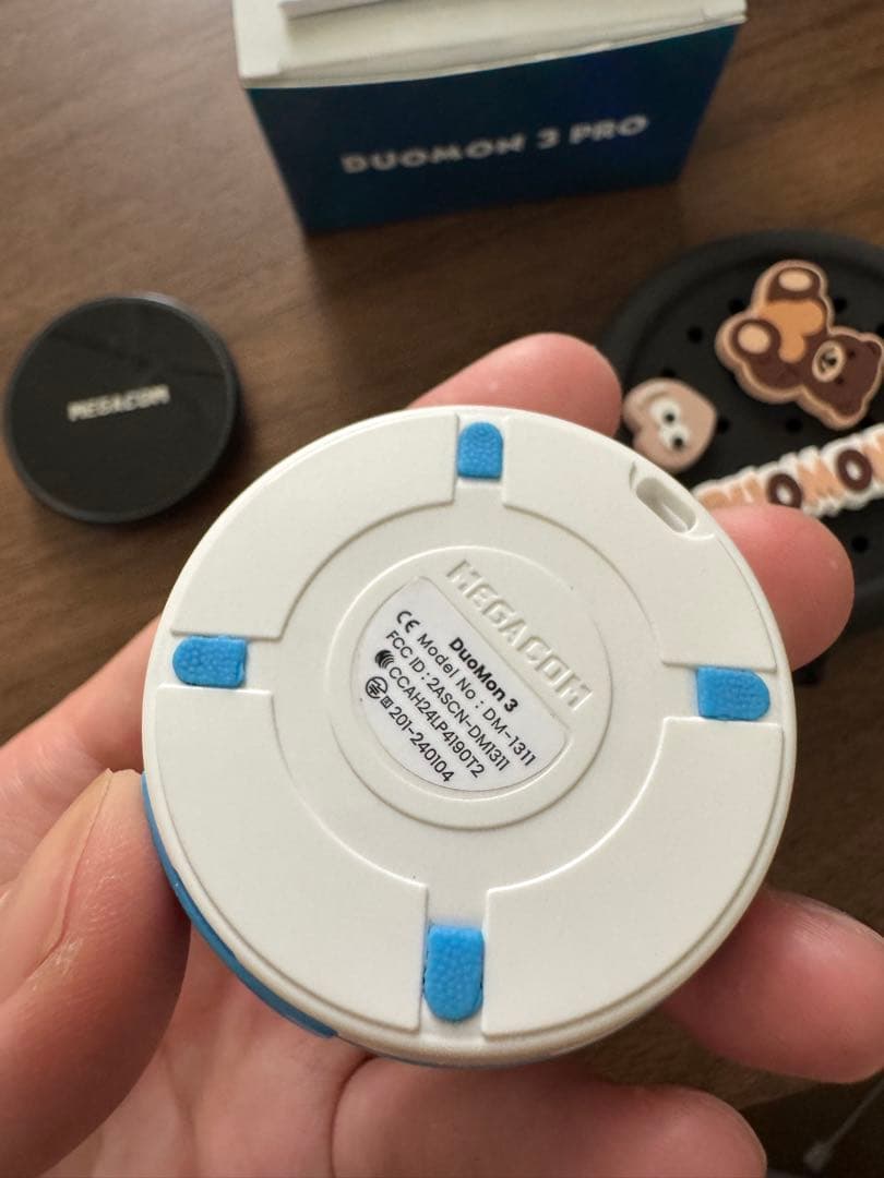 megacom DuoMon3 PRO ポケモンGO 2P接続