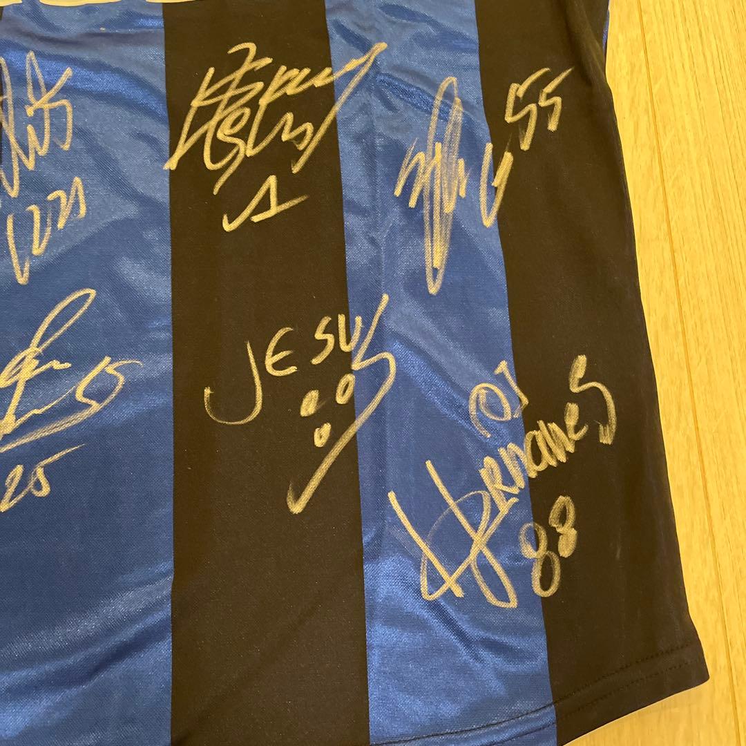 インテルミラノ、サイン入りユニフォーム、