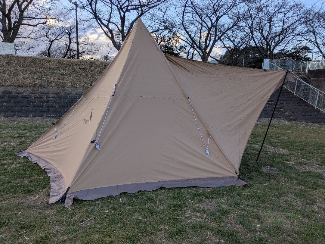 テンマクデザイン　サーカスTC DX　おまけタープ連結コネクトキャップ付き