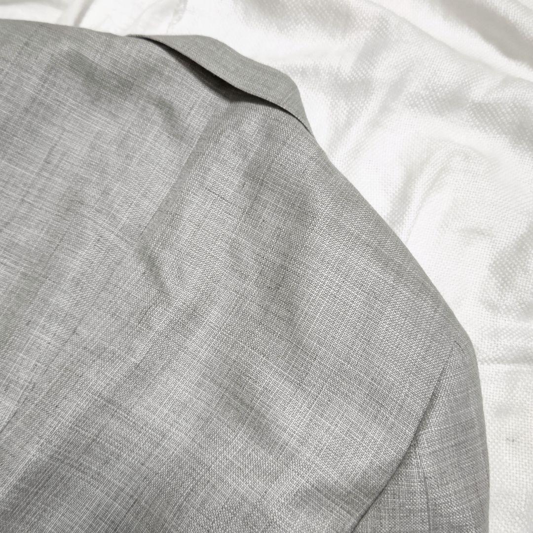 麻布テーラーazabu tailorロロピアーナウールシルクリネンジャケット48