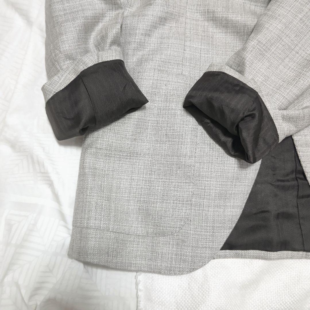 麻布テーラーazabu tailorロロピアーナウールシルクリネンジャケット48