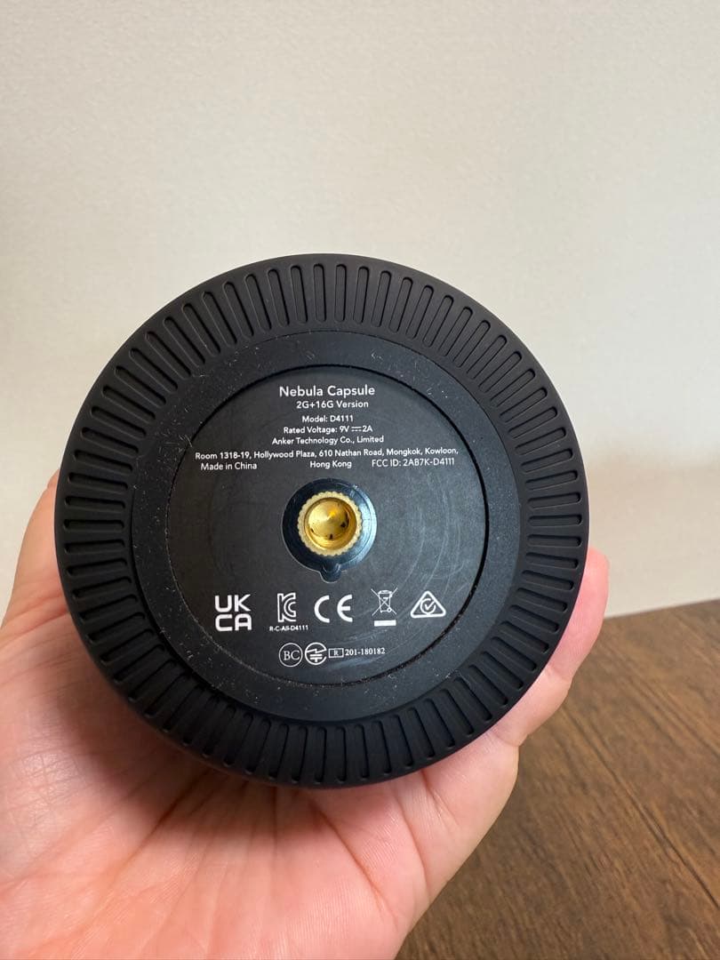 セール【極美品・動作良好】Anker Nebula Capsule リモコン付