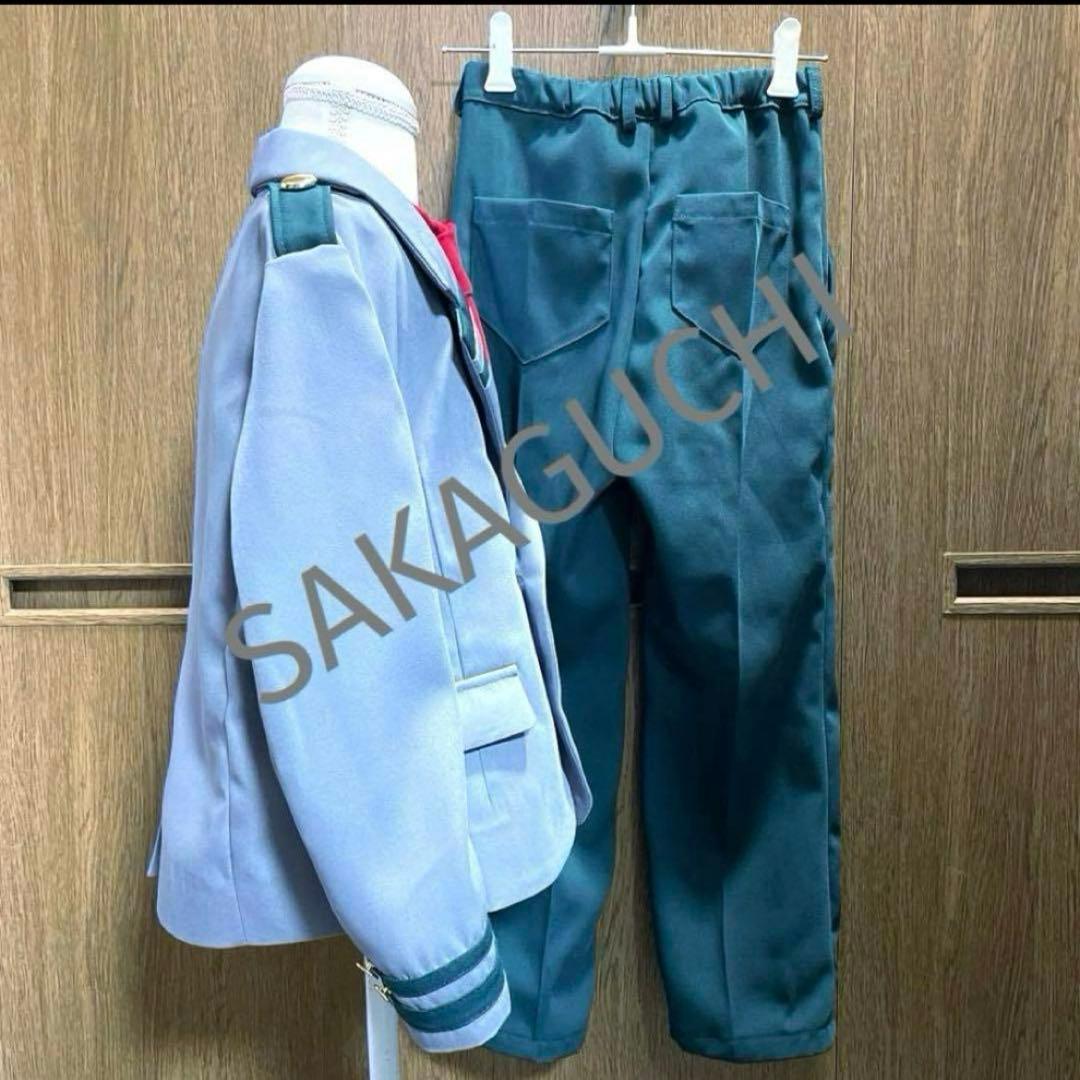 ヒロアカ コスプレ こども 120cm 男子制服衣装