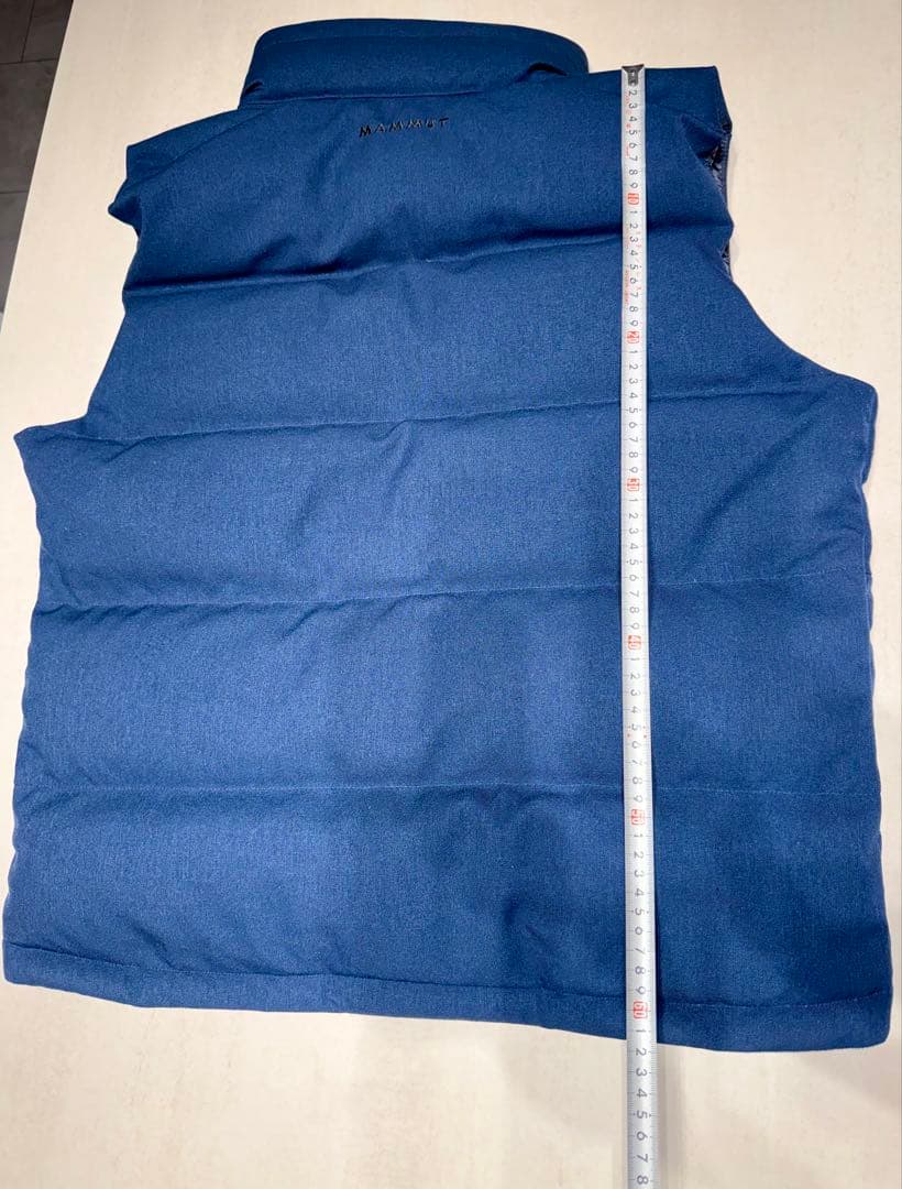 MAMMUT メンズ ネイビー ダウンベスト 2025年11月購入