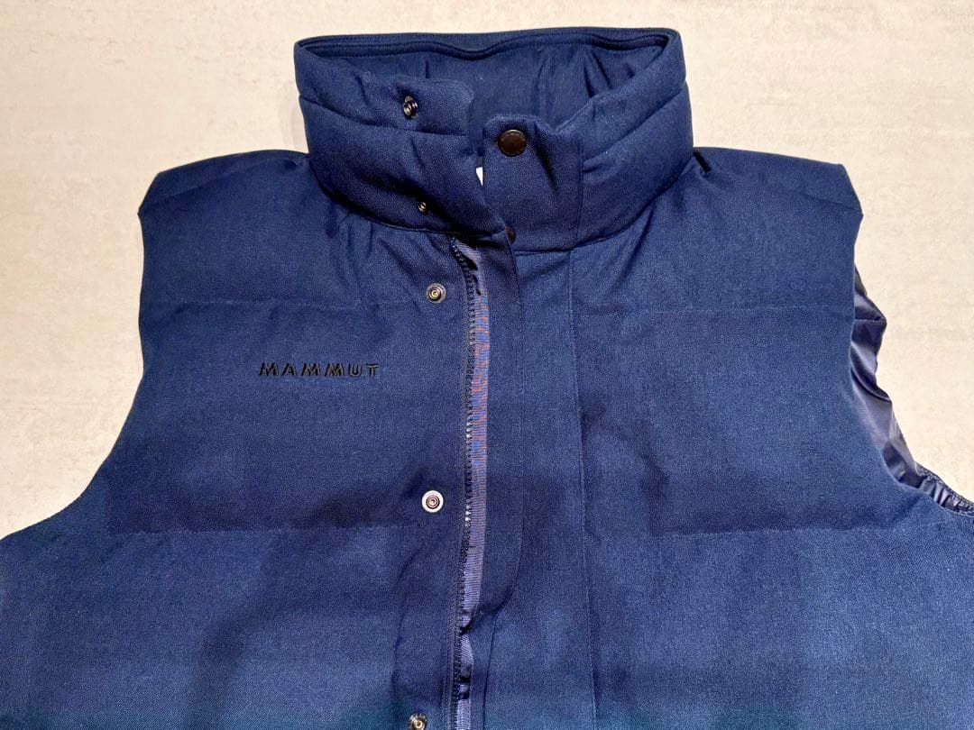 MAMMUT メンズ ネイビー ダウンベスト 2025年11月購入
