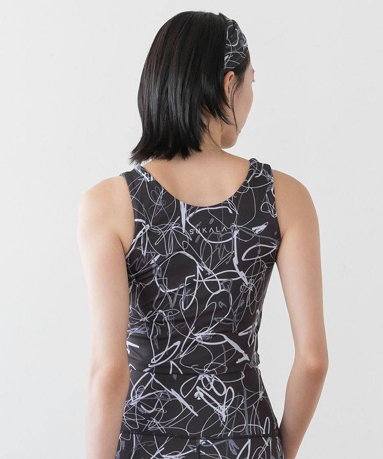 モカここ　リボンフラワー lava ヨガウェア Mサイズ 3点セット