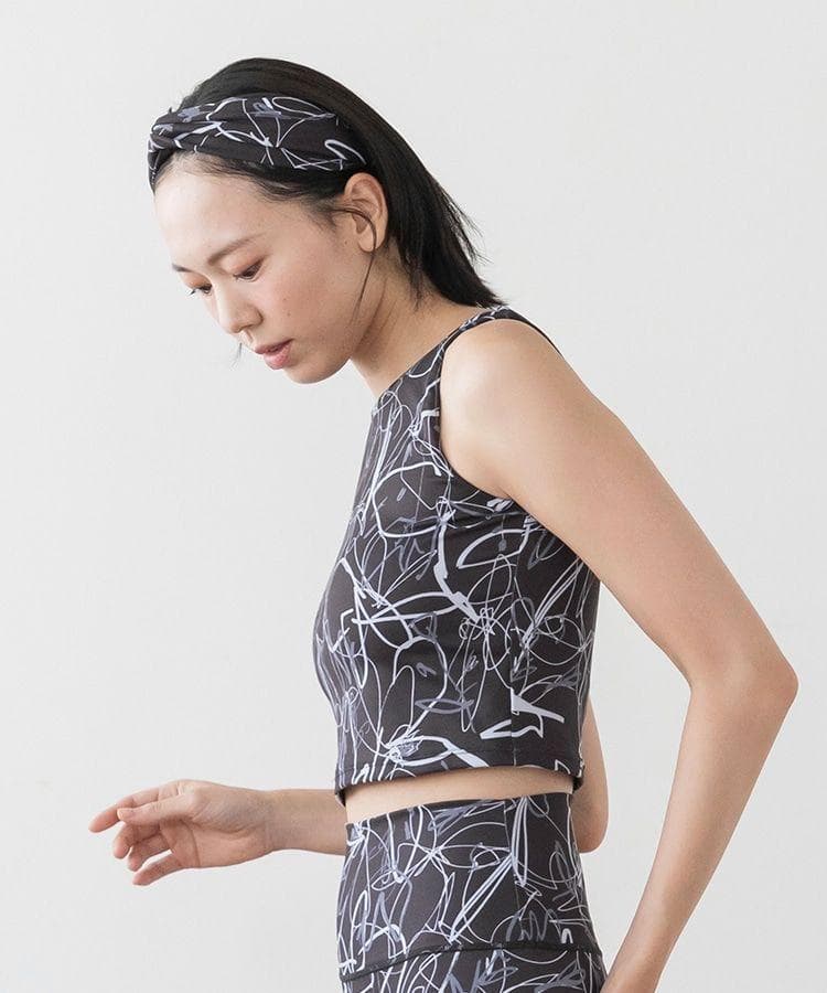 モカここ　リボンフラワー lava ヨガウェア Mサイズ 3点セット