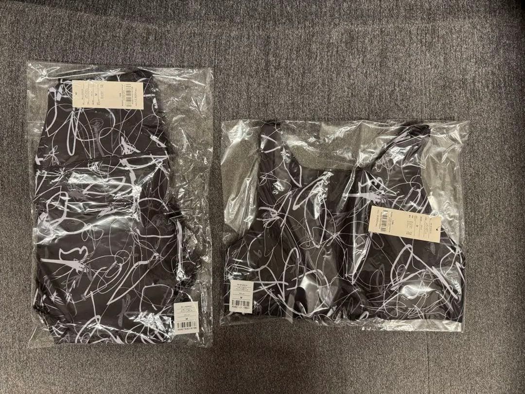 モカここ　リボンフラワー lava ヨガウェア Mサイズ 3点セット