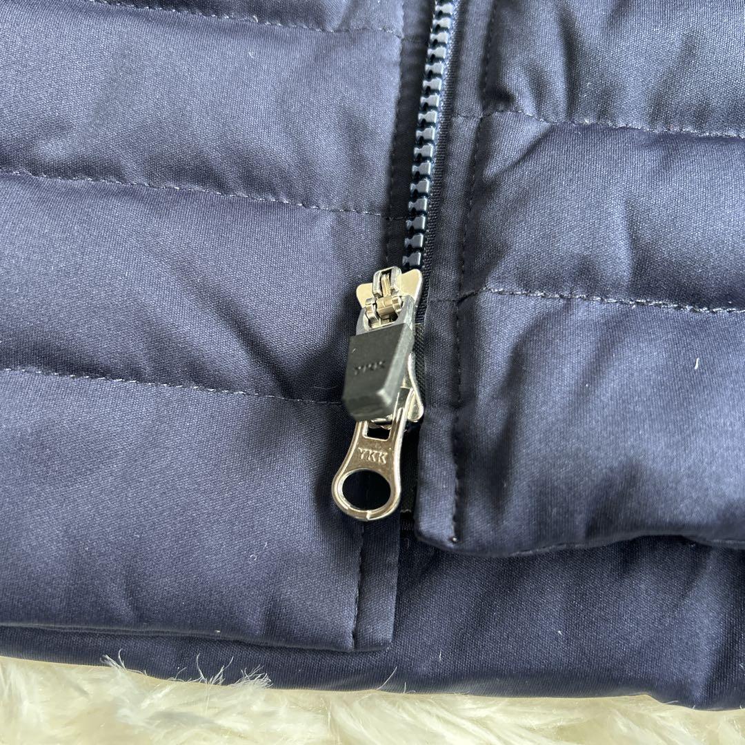 アルチビオ 中綿ダウン ワンピース ファー付き ウエストベルト 38