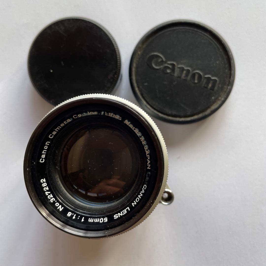 キャノンレンズ　Lマウント　50mm f1、8