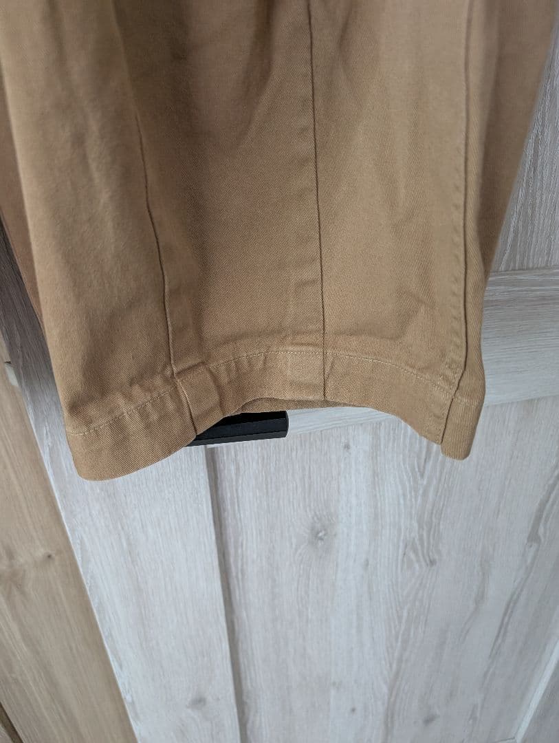 HARVESTY /ハーベスティ チノサーカスパンツ カーキベージュ　サイズ1