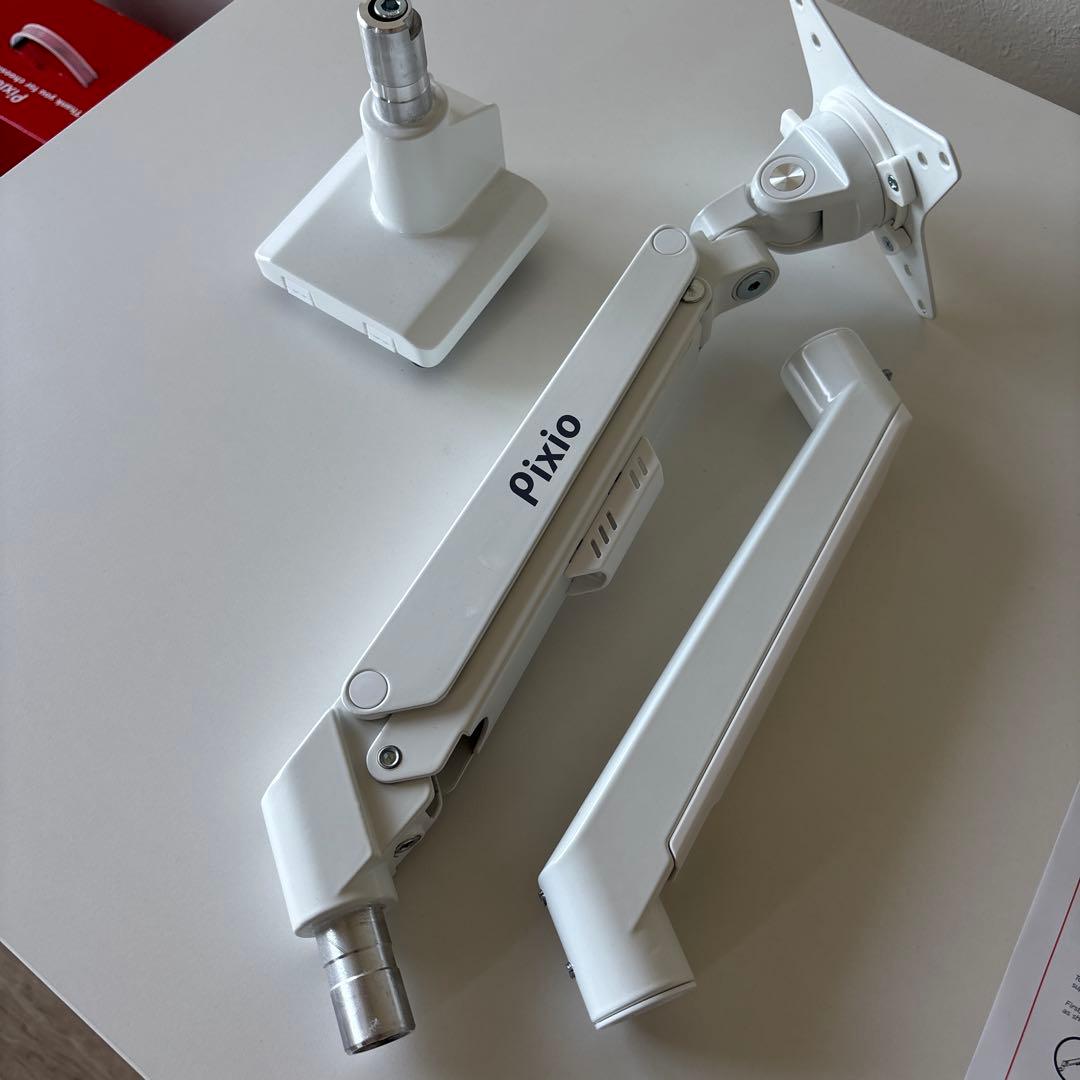 ピクシオゲーミングモニター27型ホワイトPX278WAVEW-Oモニターアーム付