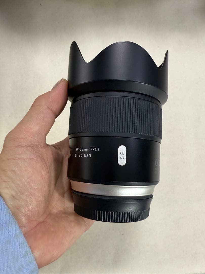 美品TAMRON SP35mm F/1.8 Di VC USD 保護フィルター付