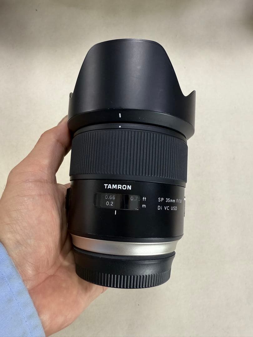 美品TAMRON SP35mm F/1.8 Di VC USD 保護フィルター付