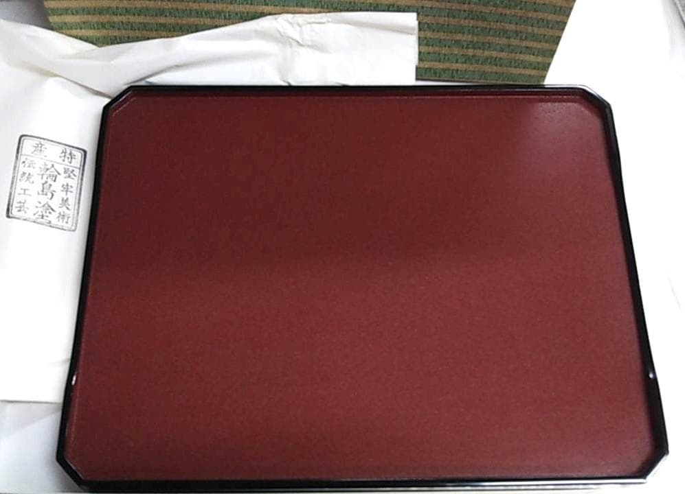 musashi 天然木 漆塗 輪島塗 卓上膳 ６枚セット