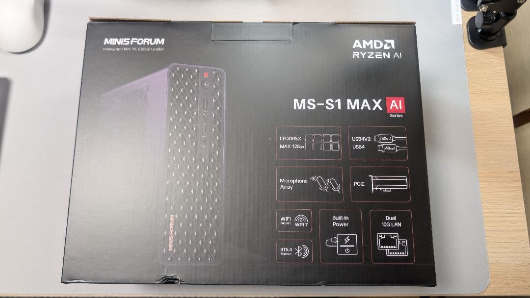 k*k様 MINISFORUM MS-S1 | Max Ryzen AI Max