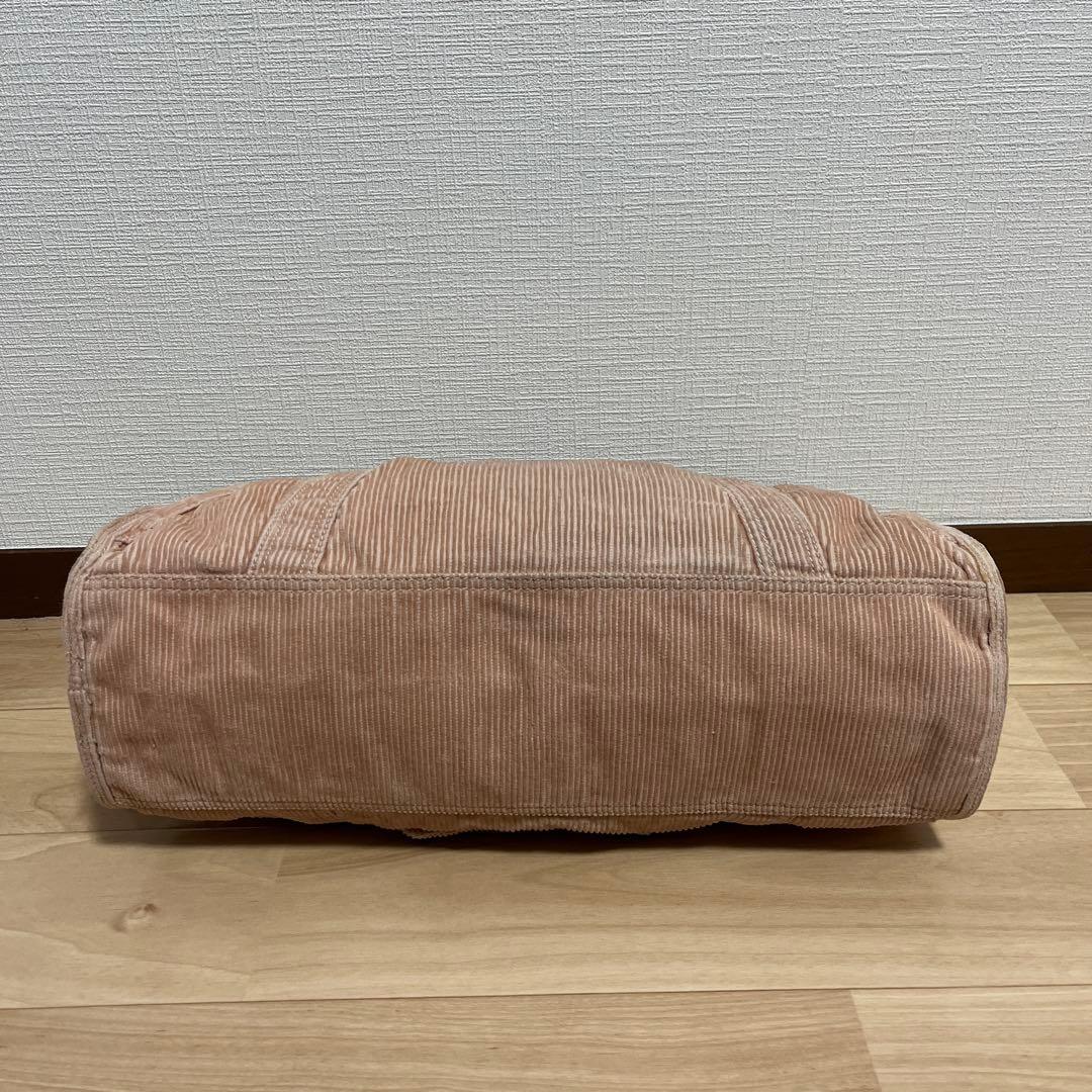 ディーゼル　コーデュロイ　バッグ　ベージュ　y2k