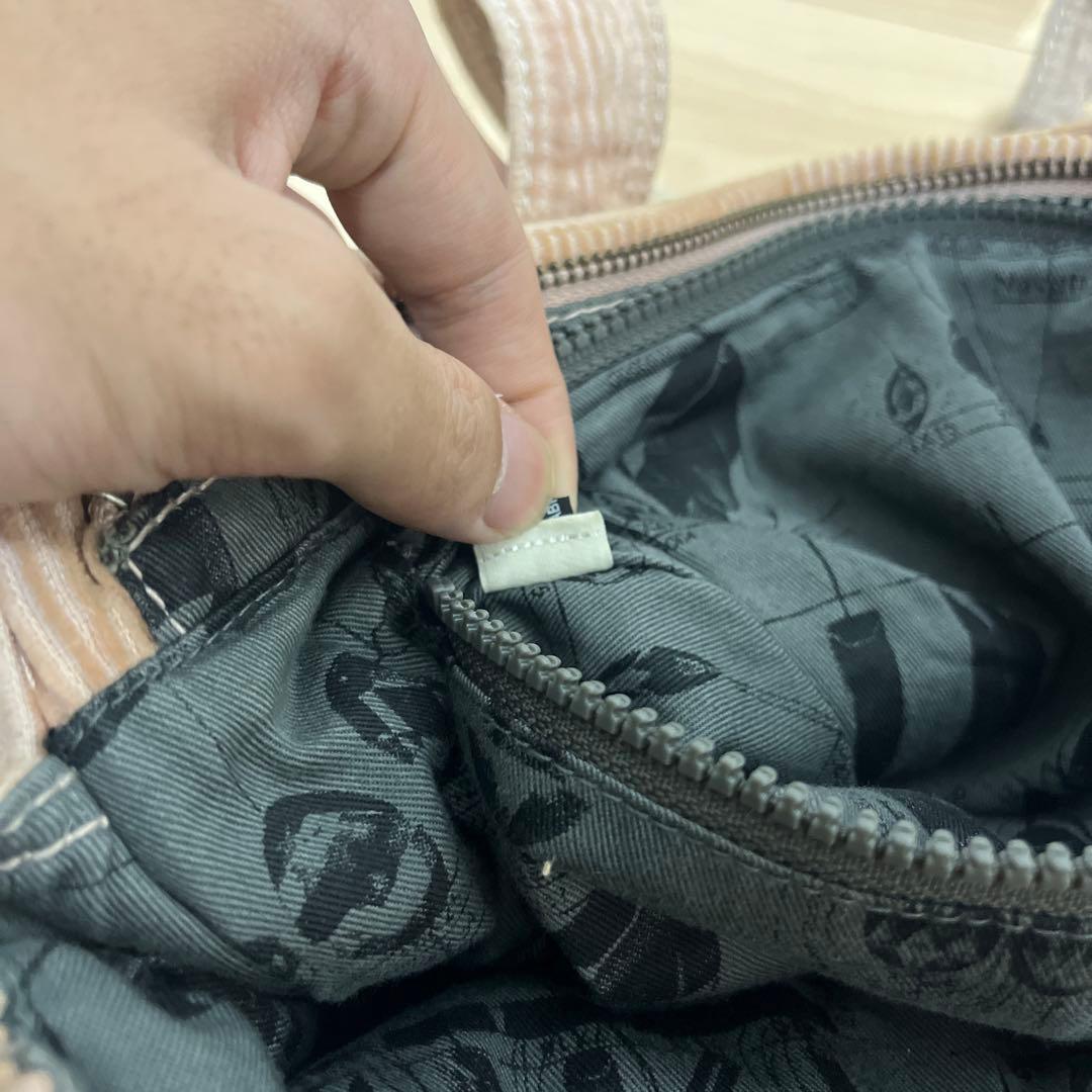 ディーゼル　コーデュロイ　バッグ　ベージュ　y2k