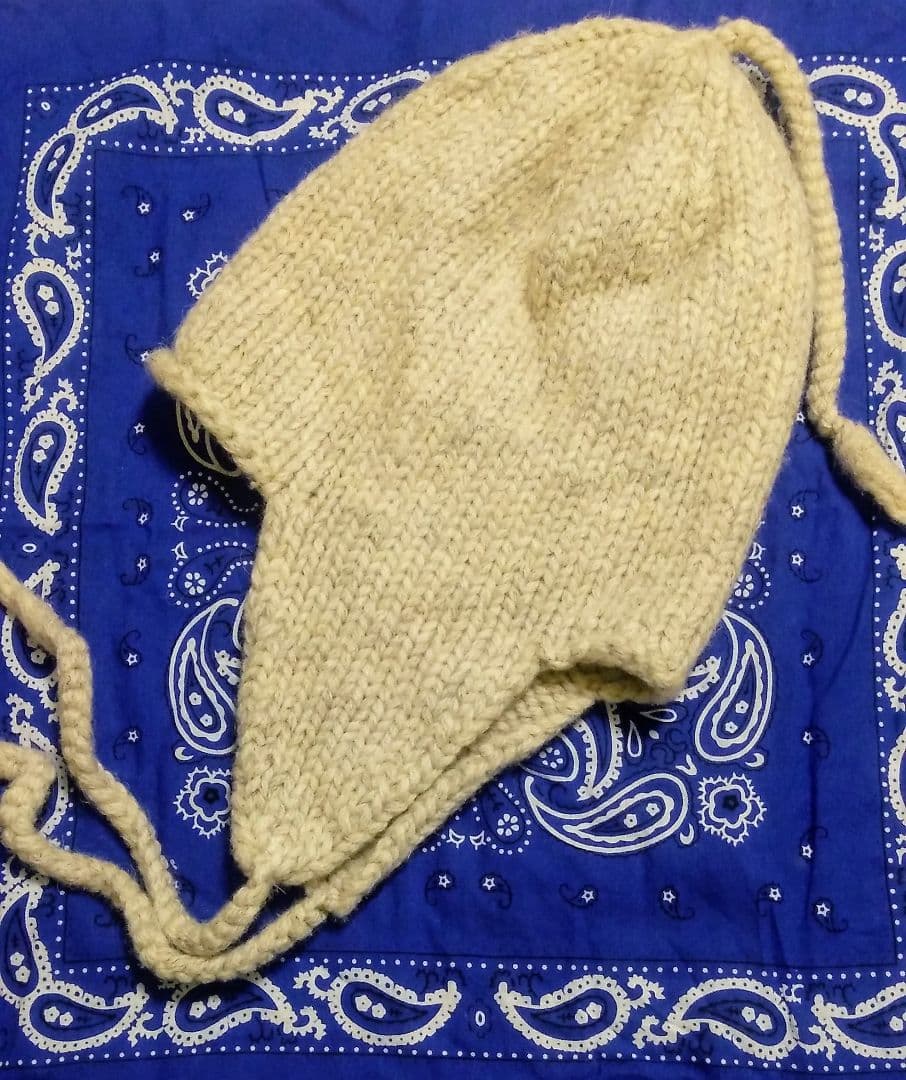 NUMBER(N)INE ナンバーナイン 08AW宮下期 ニットキャップ 耳当て