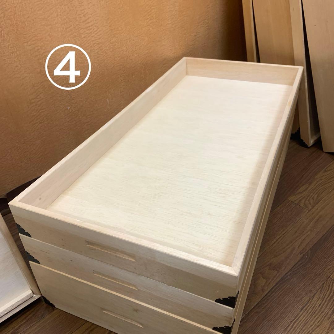 桐箱 着物用 大小6箱