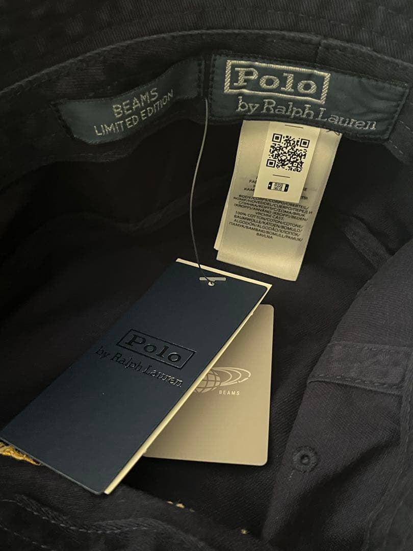 ビームス 別注POLO RALPH LAUREN HAT 未使用