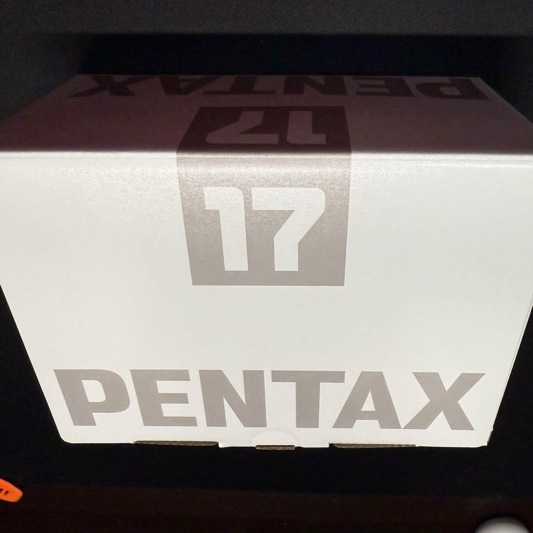 値下げ　新品未使用　PENTAX 17 ダークシルバー
