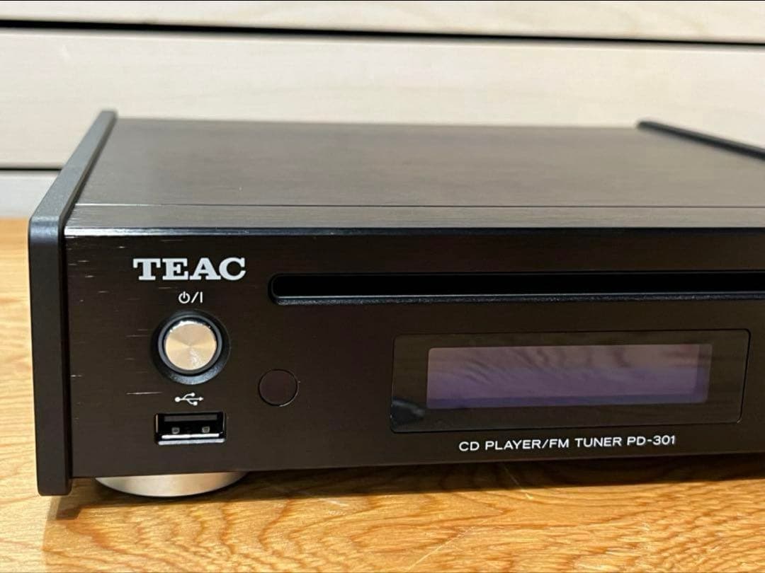 TEAC PD-301-X 2023年製 CDプレーヤー ワイドFMチューナー