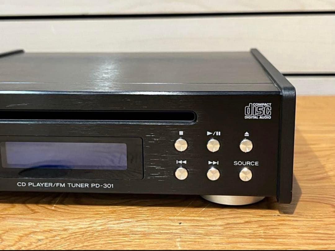 TEAC PD-301-X 2023年製 CDプレーヤー ワイドFMチューナー