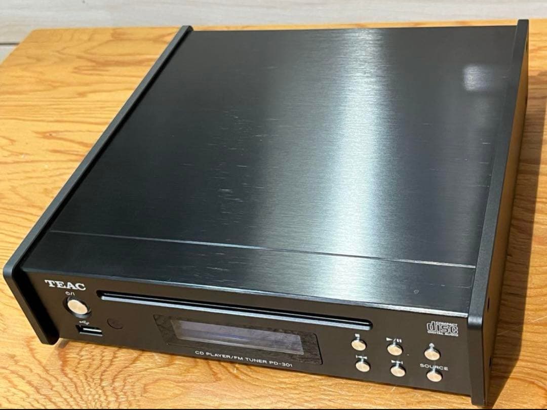 TEAC PD-301-X 2023年製 CDプレーヤー ワイドFMチューナー