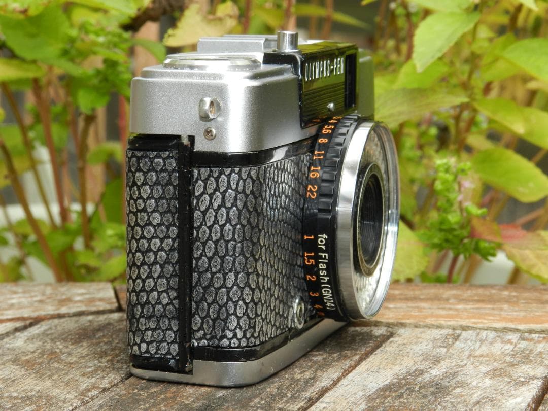 クロコ風　OLYMPUS PEN EE-3 ハーフフィルムカメラ　即撮影可