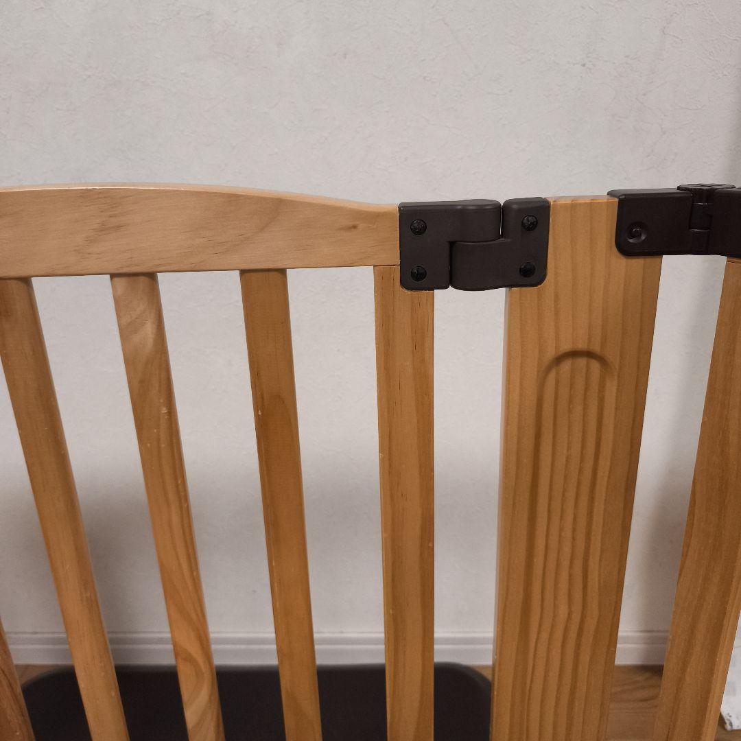 【付属品完備】日本育児 おくだけドアーズ ウッディ Lサイズ