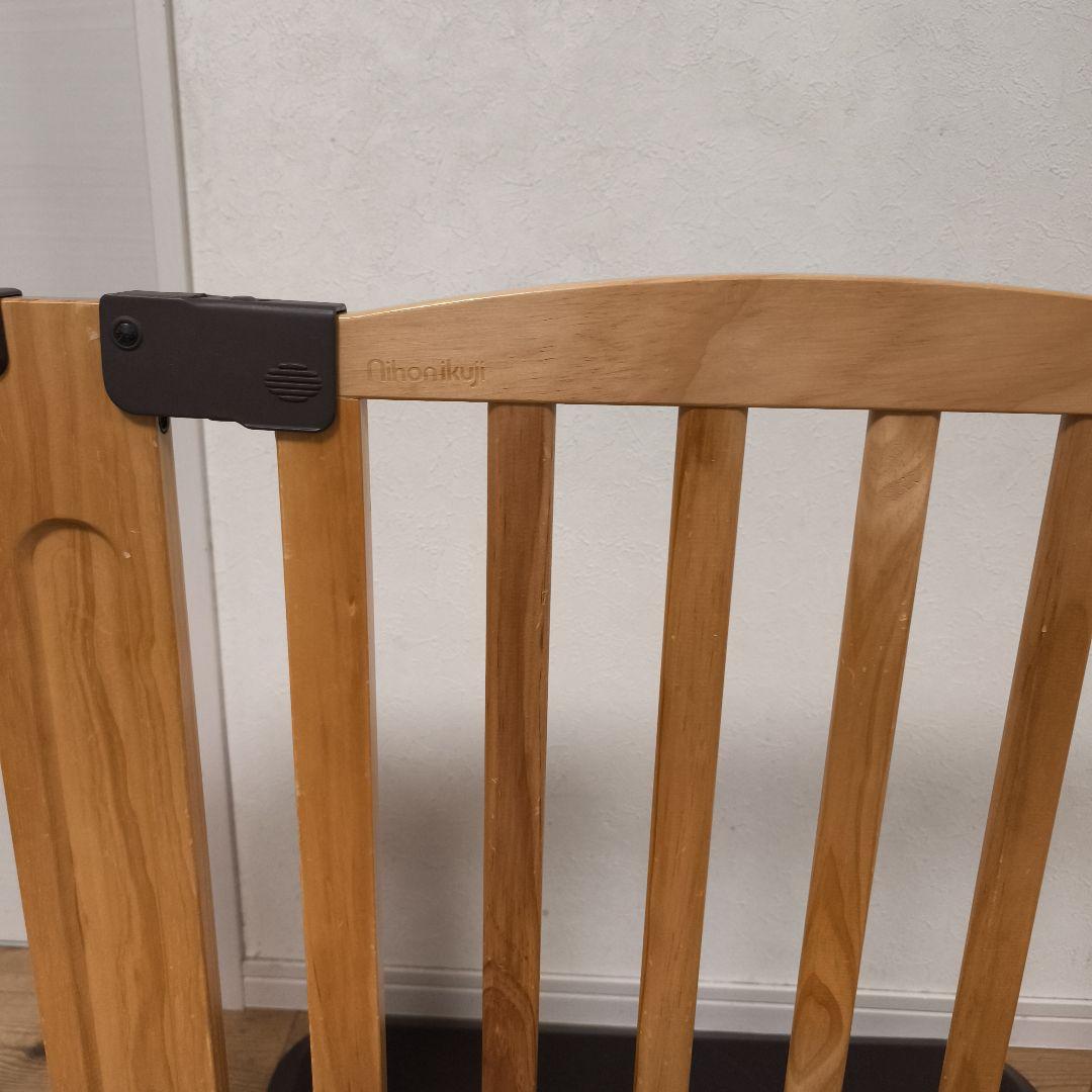 【付属品完備】日本育児 おくだけドアーズ ウッディ Lサイズ