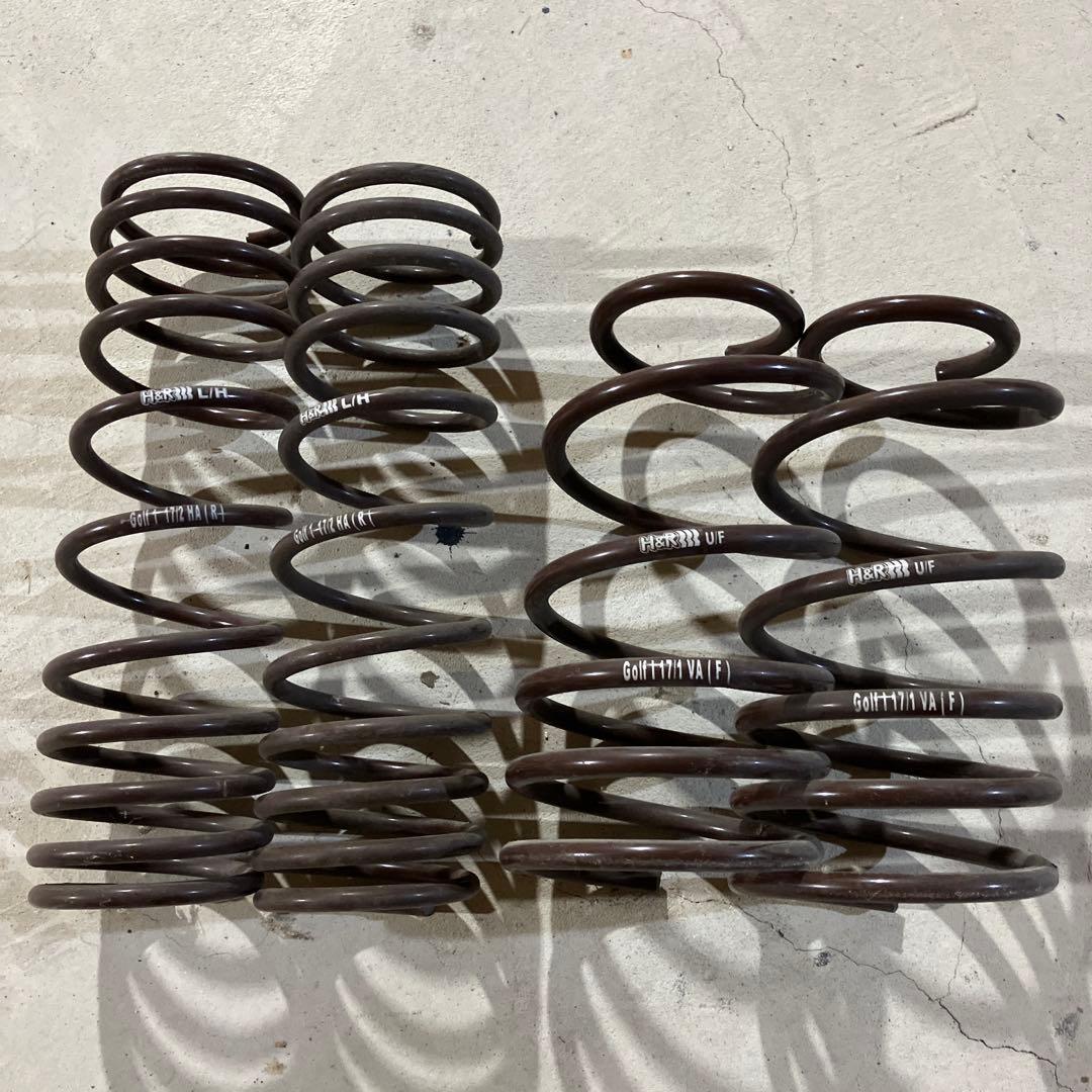 ゴルフ1カブリオ　ダウンサス