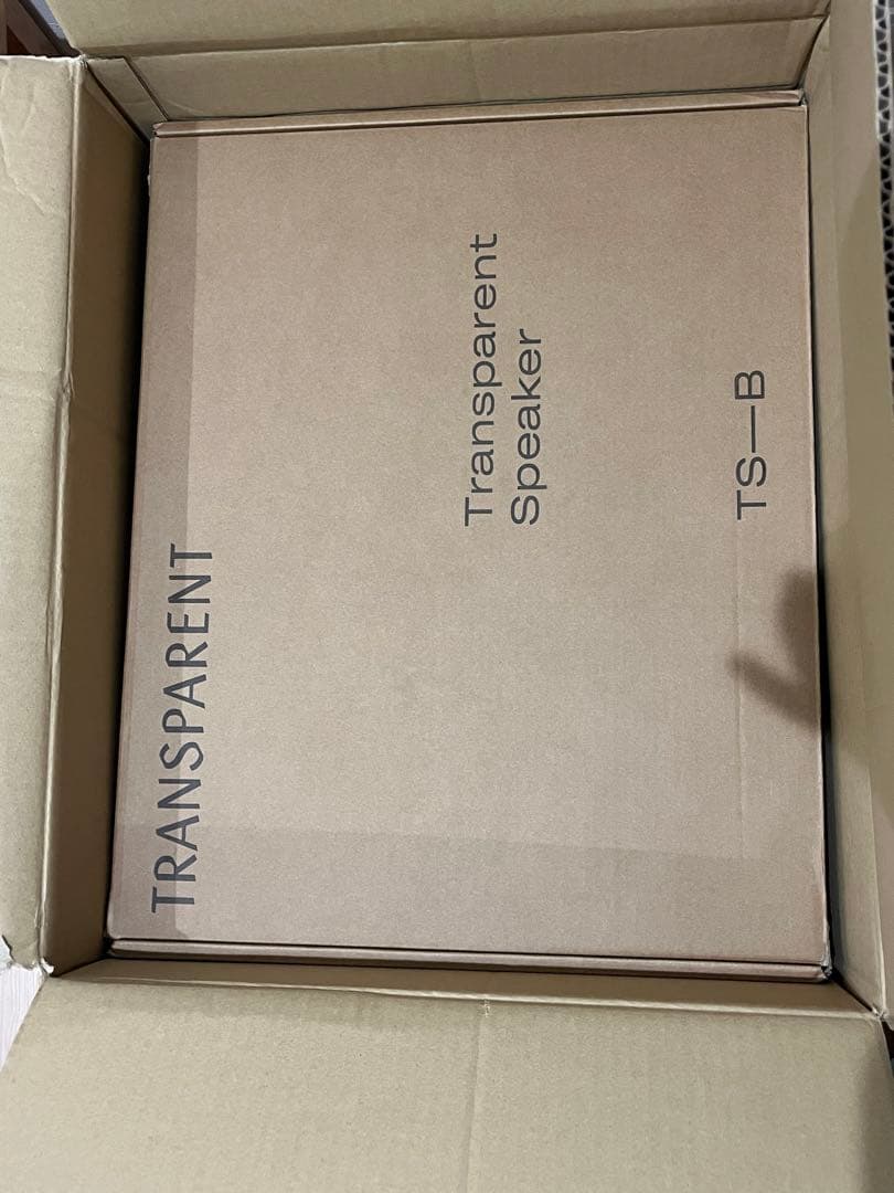 【まさ@プロフ必読】 TRANSPARENT SPEAKER