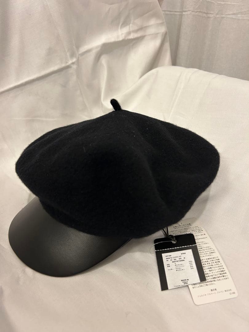 エンポリオ　アルマーニ　キャスケット　ベレー帽