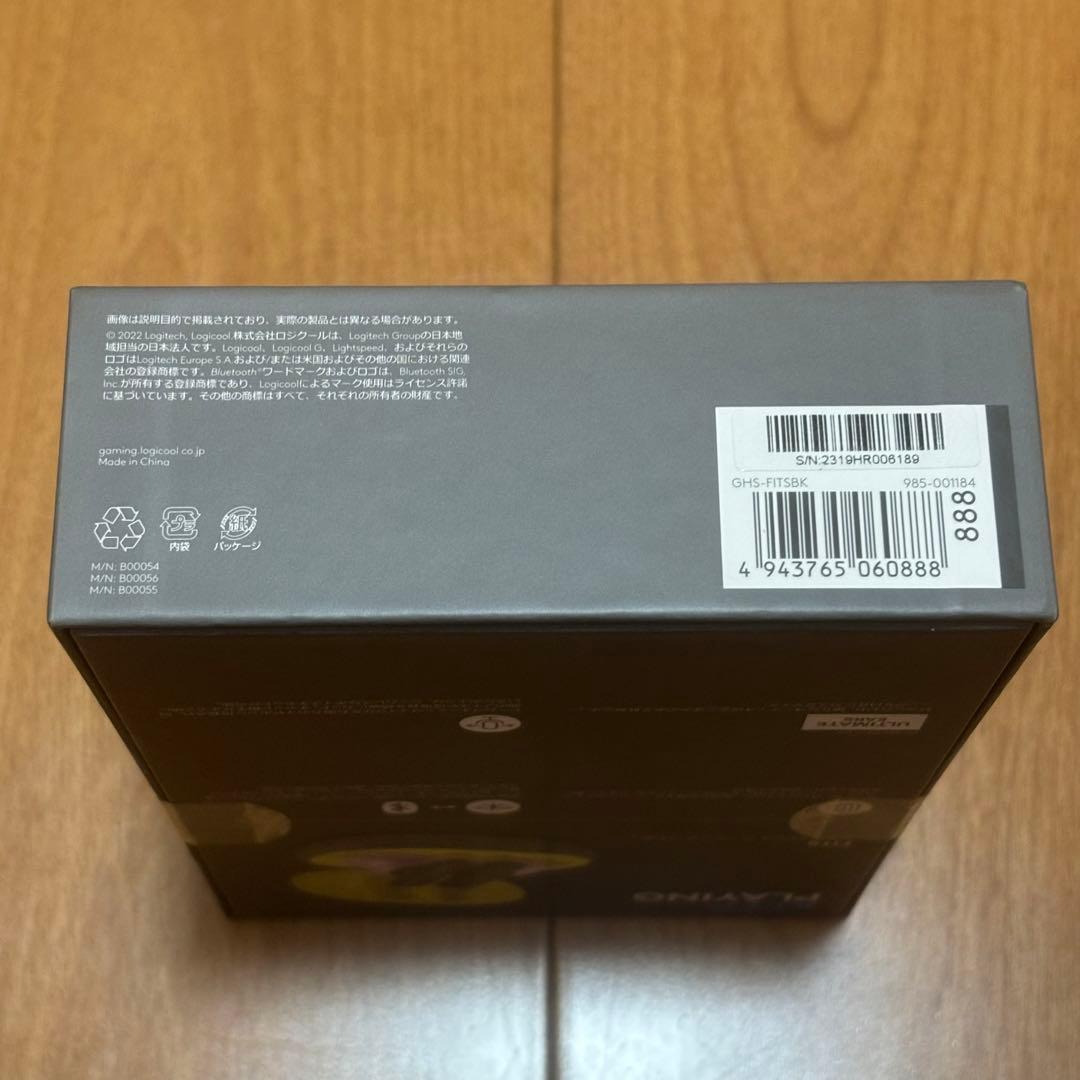 Logicool G FITS ワイヤレスゲーミングイヤホンGHS-FITSBK