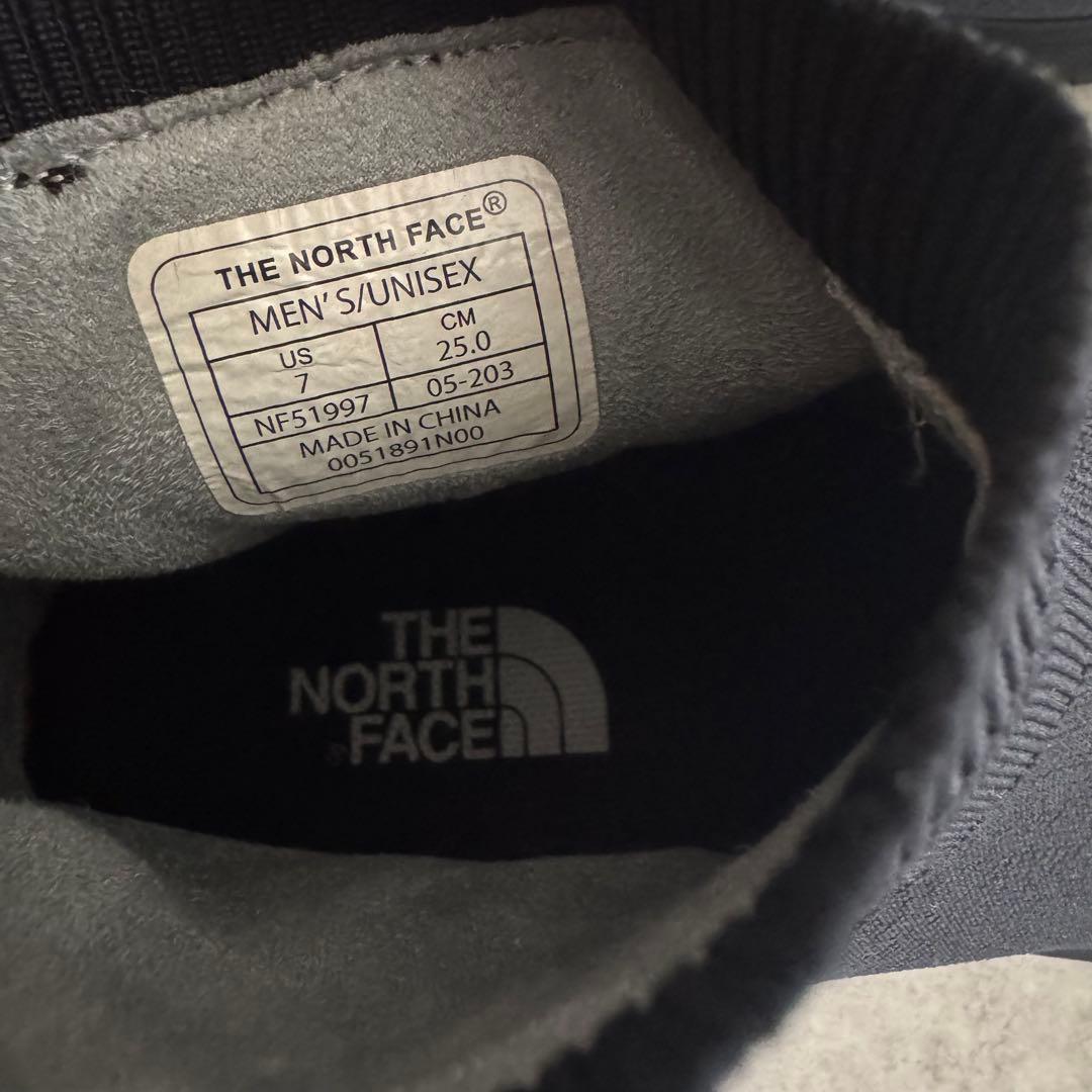 美品★ノースフェイス 防水シューズ　レインシューズ　晴雨兼用　靴　25cm 黒