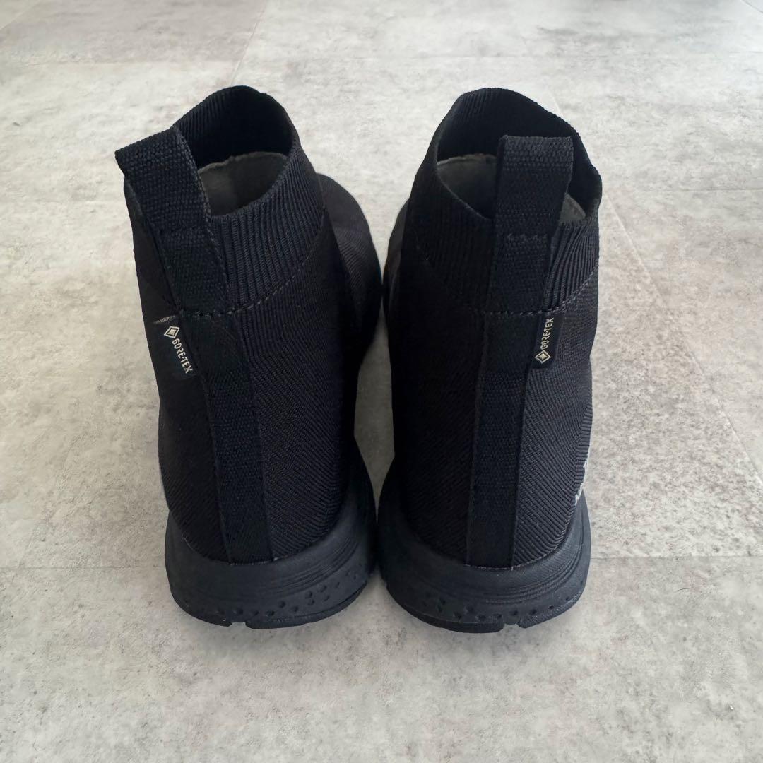 美品★ノースフェイス 防水シューズ　レインシューズ　晴雨兼用　靴　25cm 黒