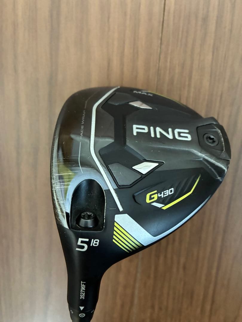 PING G430MAX フェアウェイウッド 5番　ベンタスブラック　レフティ