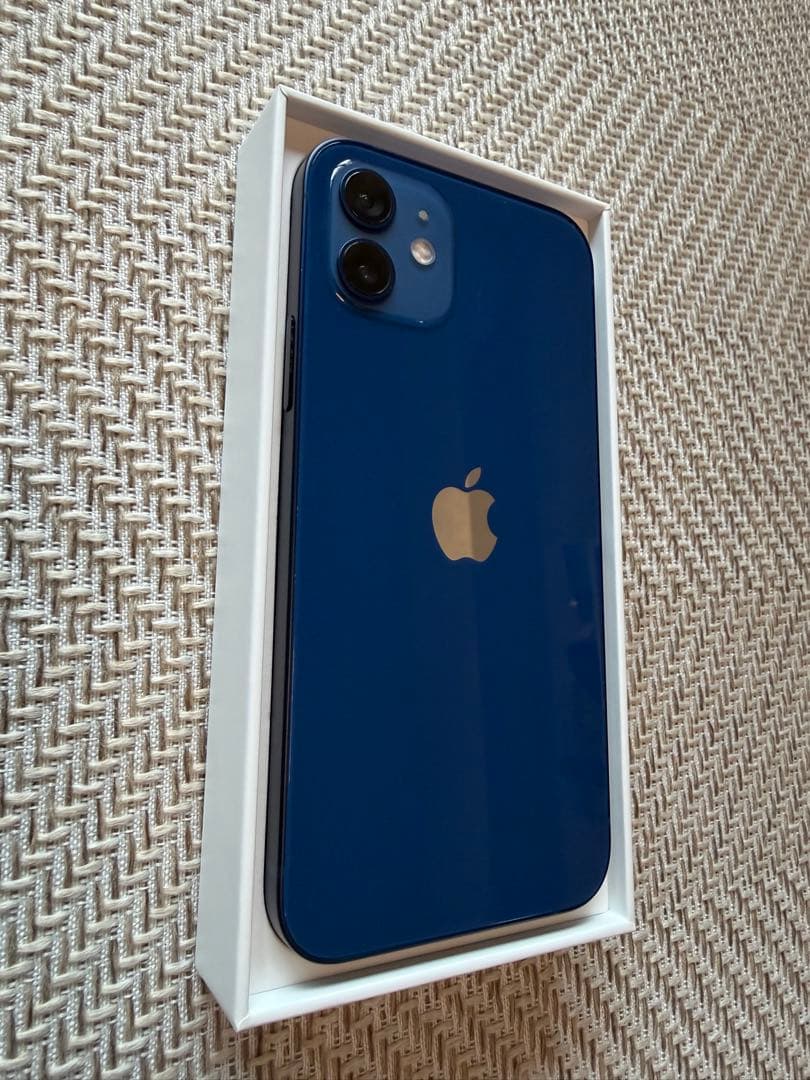 Apple iPhone 12 本体 青 64GB