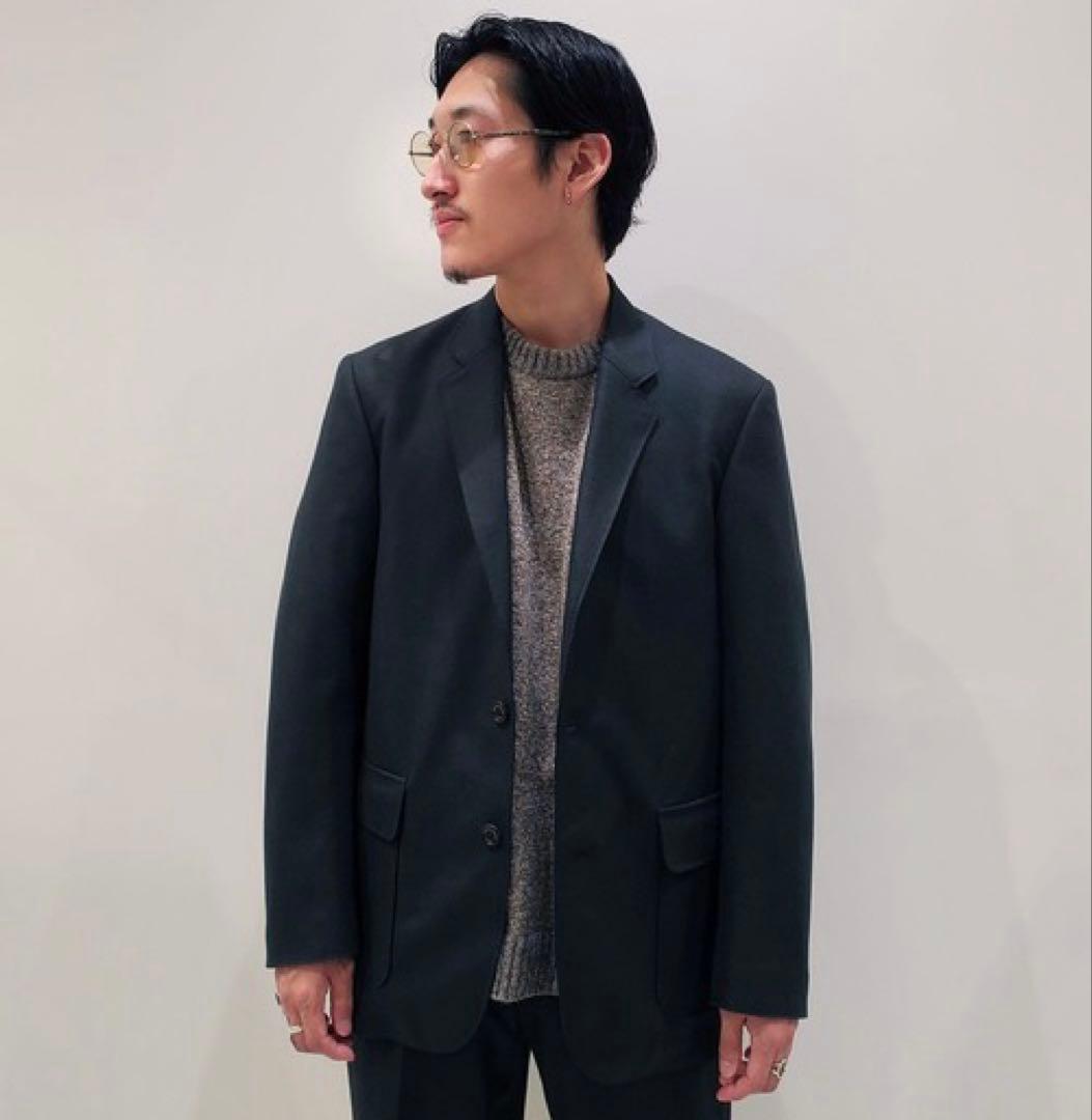 22aw MARKAWARE マーカウェア2B BLAZER フランネル　ウール