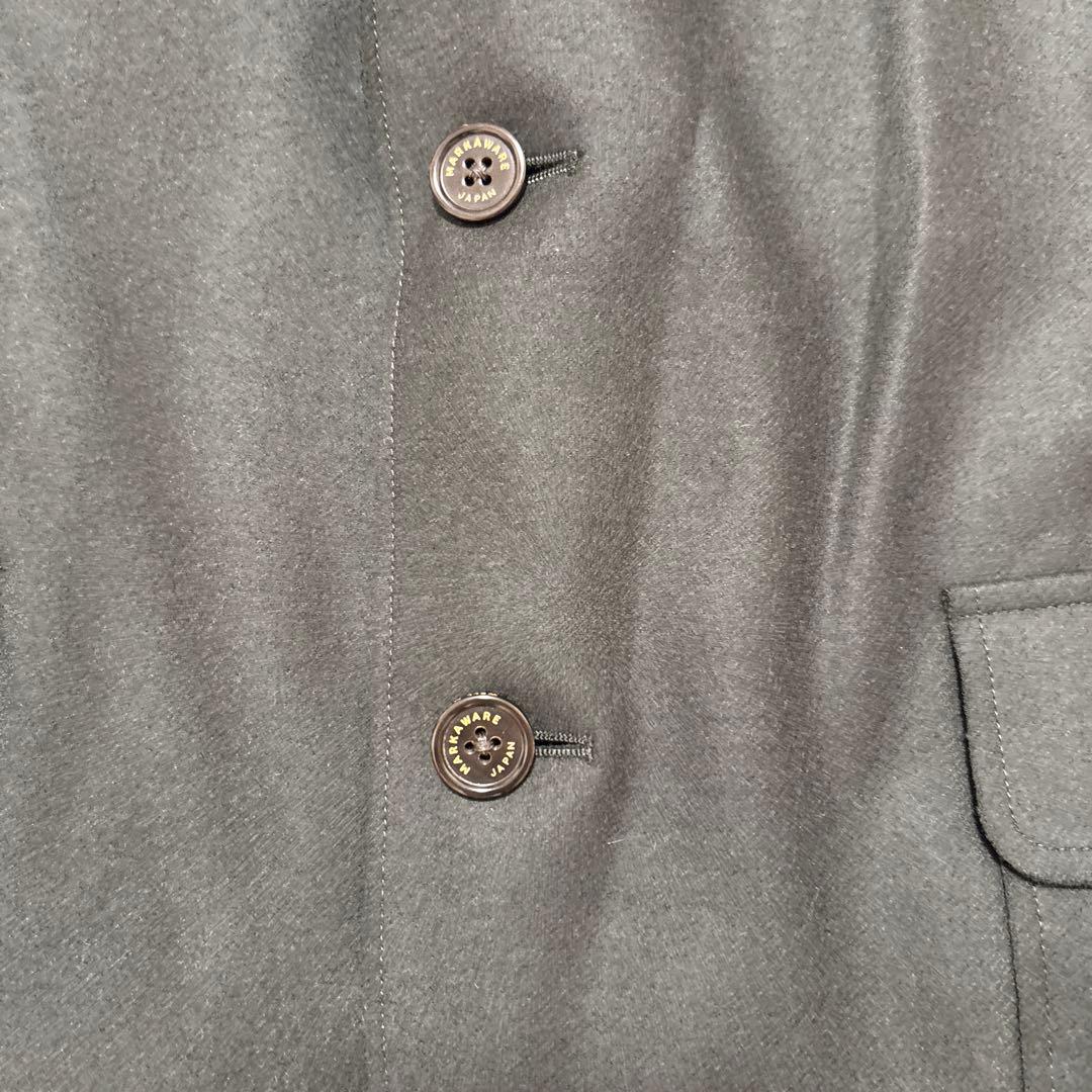 22aw MARKAWARE マーカウェア2B BLAZER フランネル　ウール