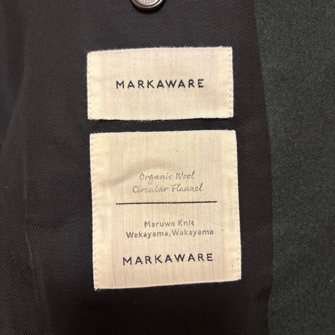 22aw MARKAWARE マーカウェア2B BLAZER フランネル　ウール