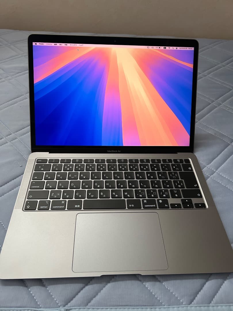 【はち】Apple MacBook Air スペースグレイ 日本語配列