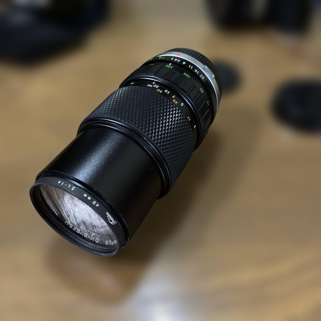 Olympus OM-1 フィルムカメラ 50mmレンズ・フラッシュ付き