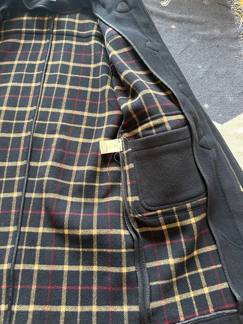 brooks brothers 346 イタリア製　ダッフルコート　ネイビー