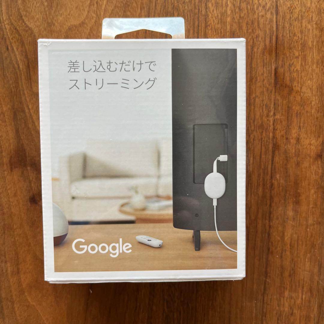 【新品未開封】Chromecast with Google TV 4K