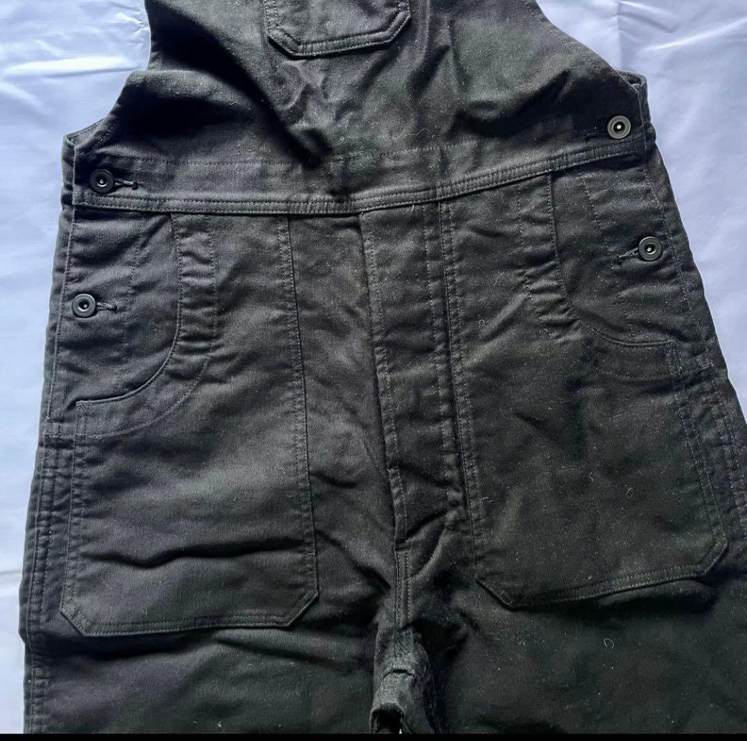 ジャンゴアトゥール Django Atour オーバーオール サロペット 黒　s